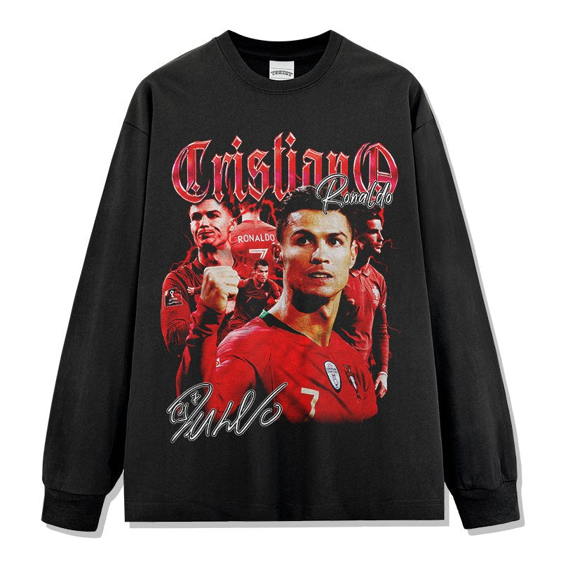 CRISTIANO RONALDO LONG SLEEVE · TROPHY