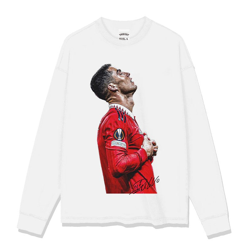 CRISTIANO RONALDO LONG SLEEVE · OLD SCHOOL