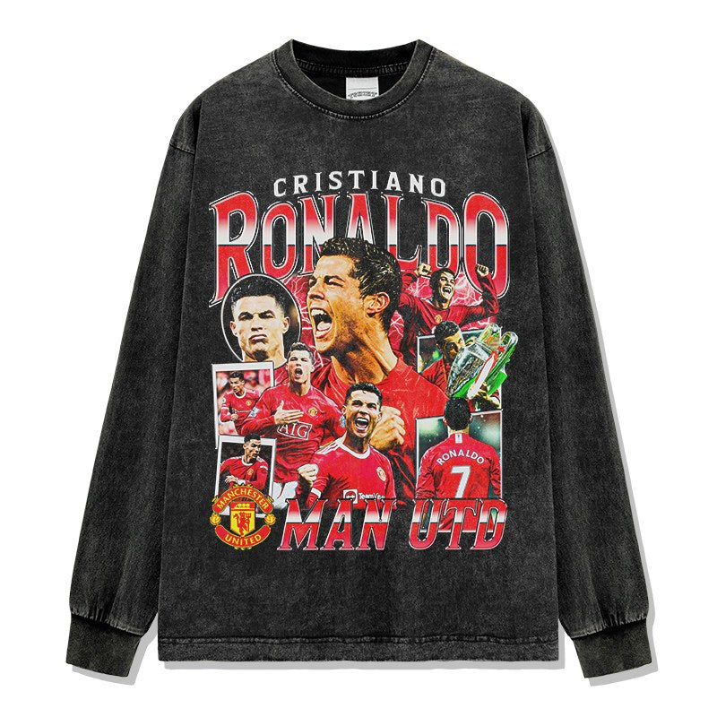 CRISTIANO RONALDO LONG SLEEVE · STREET BALLER