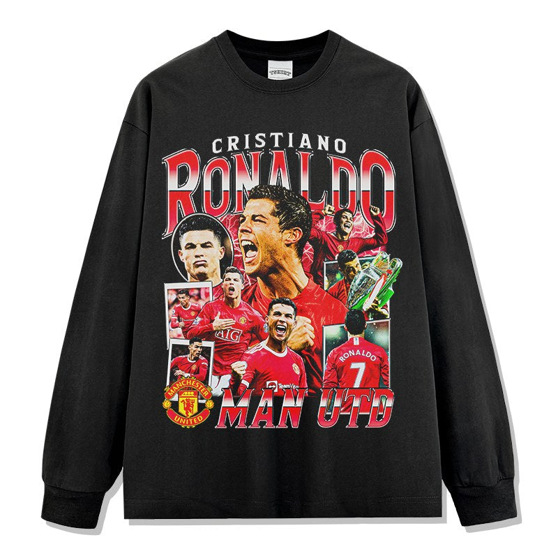CRISTIANO RONALDO LONG SLEEVE · STREET BALLER