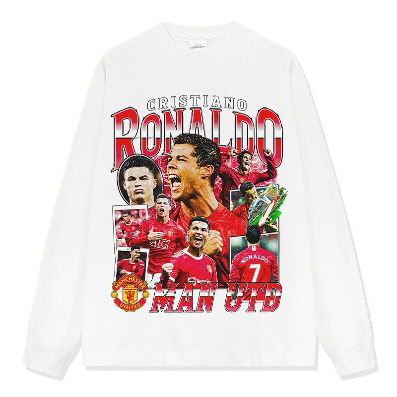 CRISTIANO RONALDO LONG SLEEVE · STREET BALLER