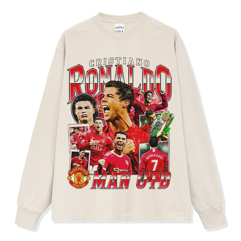 CRISTIANO RONALDO LONG SLEEVE · STREET BALLER