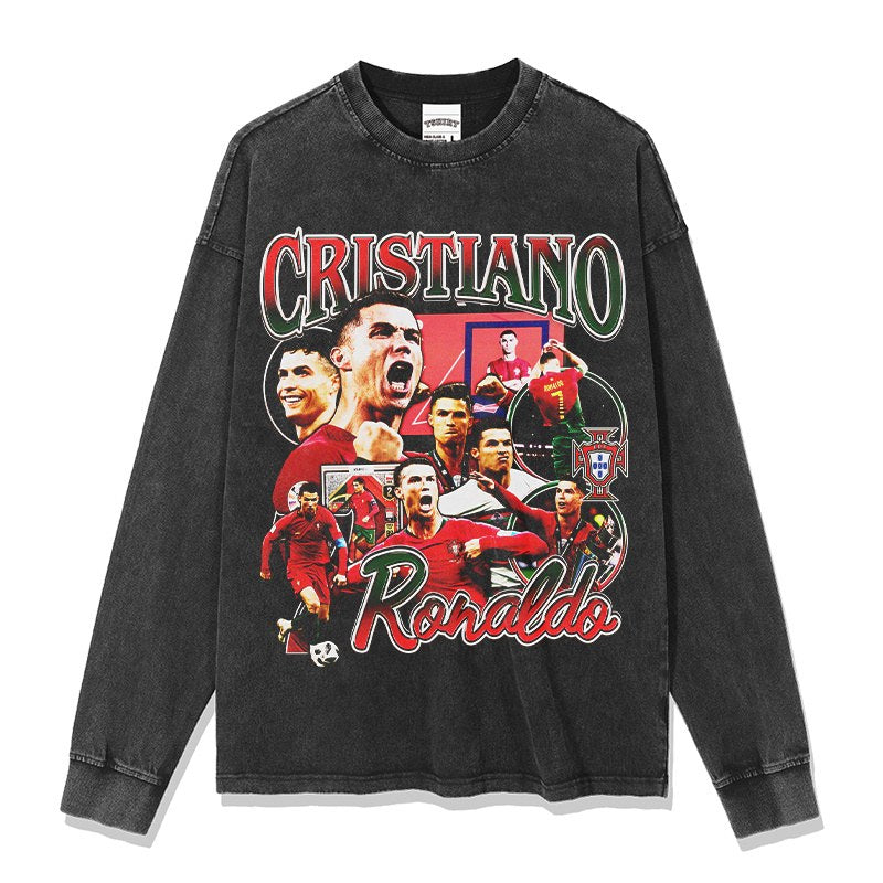 CRISTIANO RONALDO LONG SLEEVE · SUNDAY LEAGUE