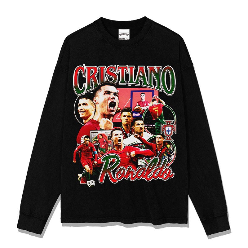 CRISTIANO RONALDO LONG SLEEVE · SUNDAY LEAGUE
