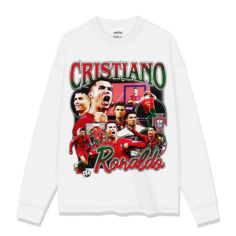 CRISTIANO RONALDO LONG SLEEVE · SUNDAY LEAGUE