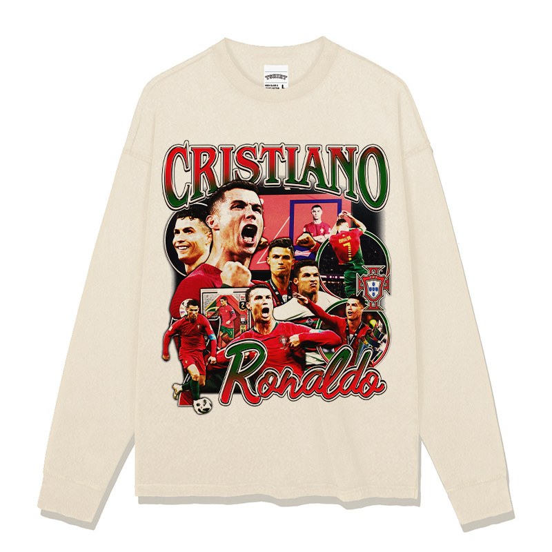 CRISTIANO RONALDO LONG SLEEVE · SUNDAY LEAGUE