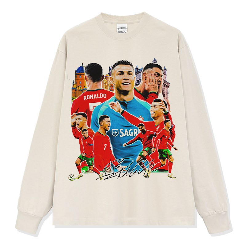 CRISTIANO RONALDO LONG SLEEVE · WORLD STAGE
