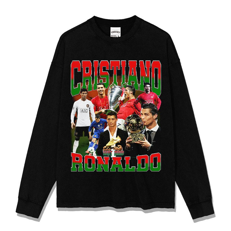 CRISTIANO RONALDO LONG SLEEVE · KING
