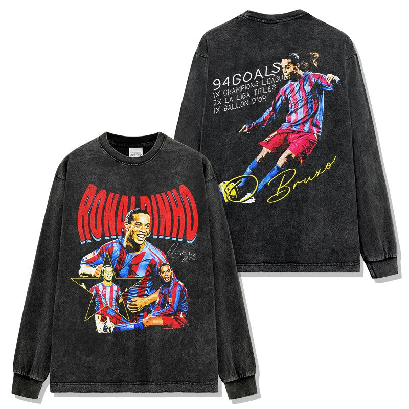 CRISTIANO RONALDO LONG SLEEVE · GOAT