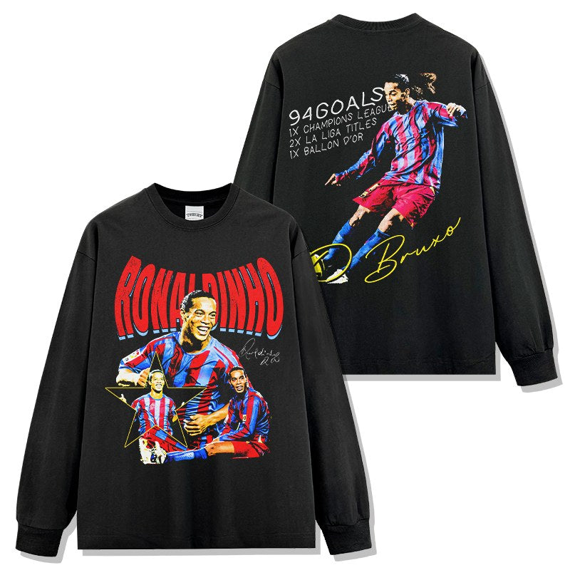CRISTIANO RONALDO LONG SLEEVE · GOAT
