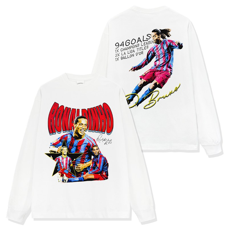 CRISTIANO RONALDO LONG SLEEVE · GOAT