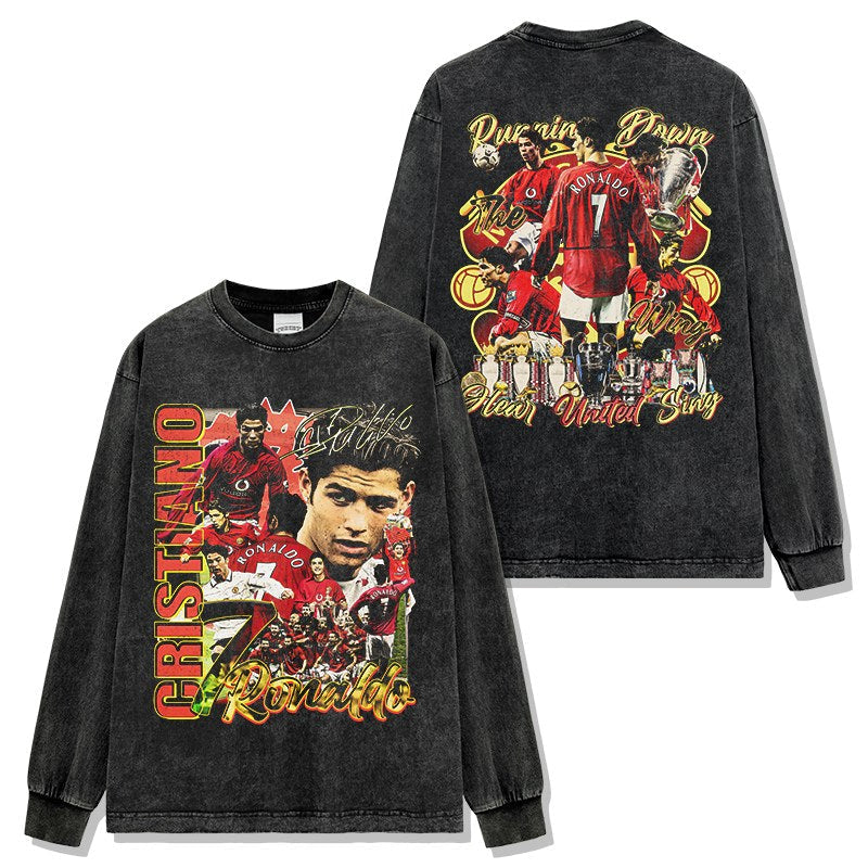 CRISTIANO RONALDO LONG SLEEVE · CAPTAIN