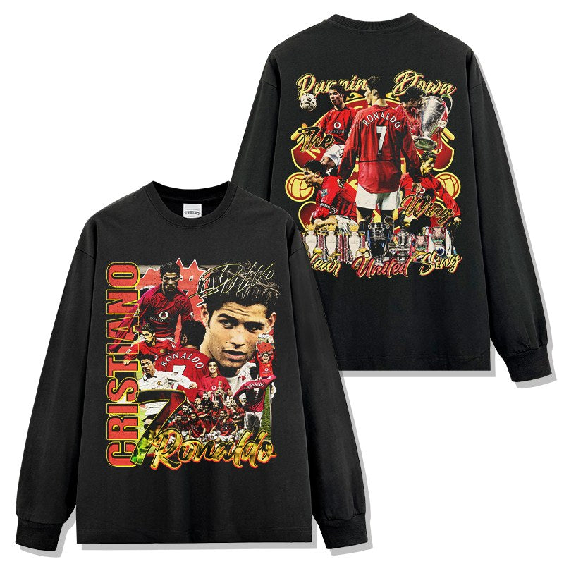 CRISTIANO RONALDO LONG SLEEVE · CAPTAIN