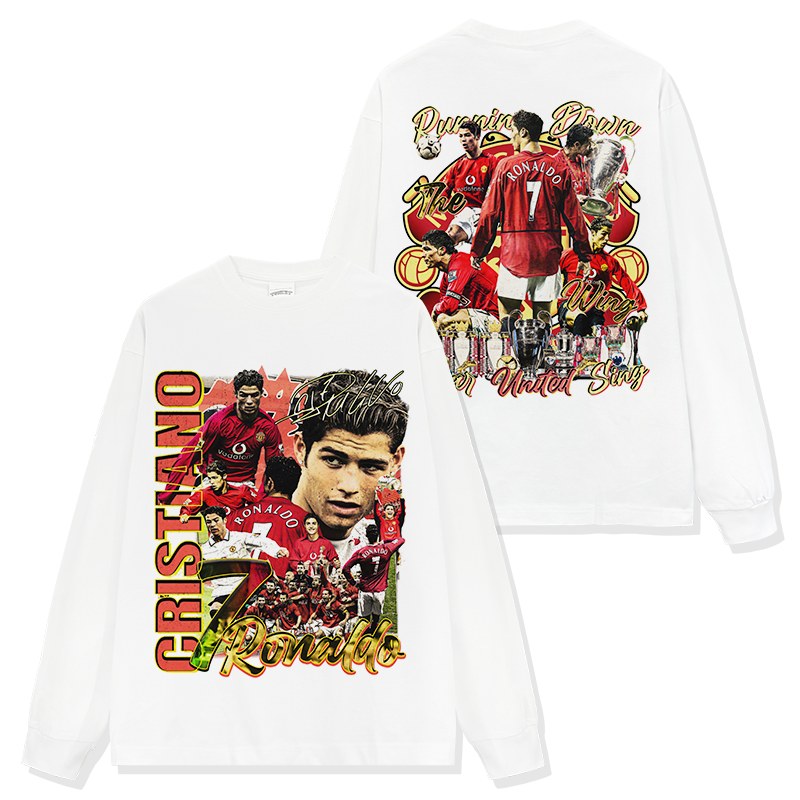 CRISTIANO RONALDO LONG SLEEVE · CAPTAIN