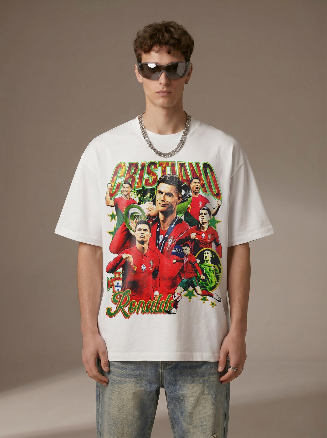 CRISTIANO RONALDO LONG SLEEVE · NO LOOK