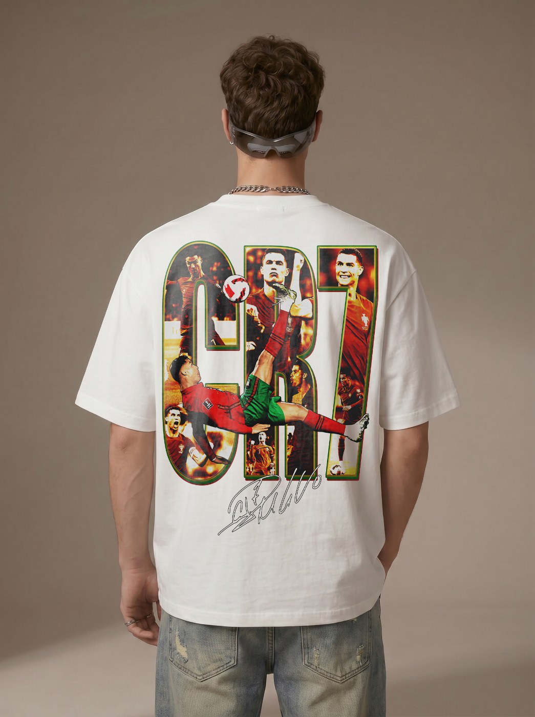 CRISTIANO RONALDO LONG SLEEVE · NO LOOK