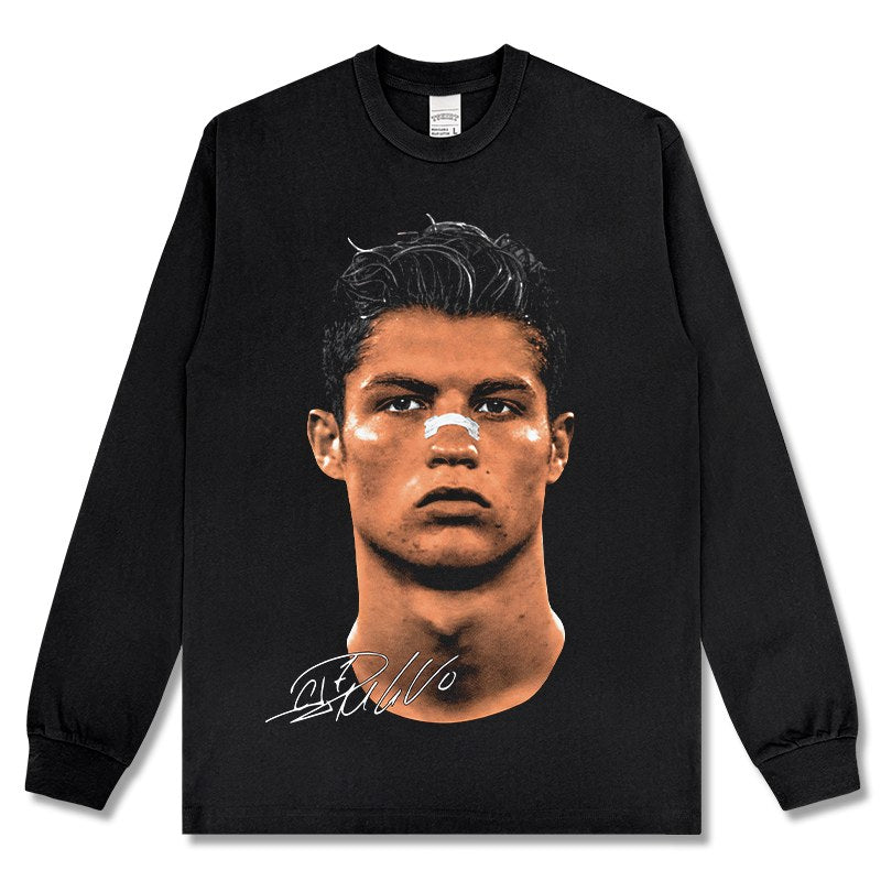 CRISTIANO RONALDO LONG SLEEVE · NUTMEG