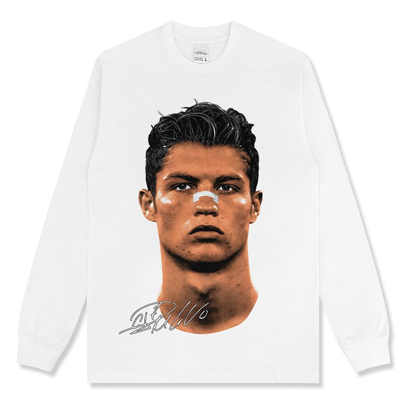 CRISTIANO RONALDO LONG SLEEVE · NUTMEG