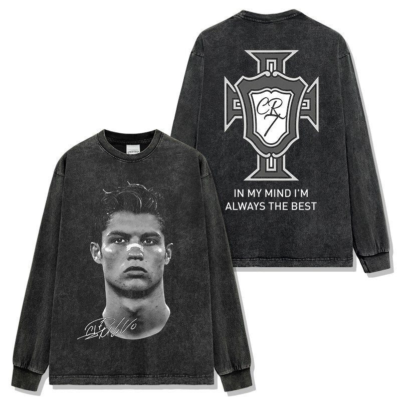 CRISTIANO RONALDO LONG SLEEVE · SCREAMER