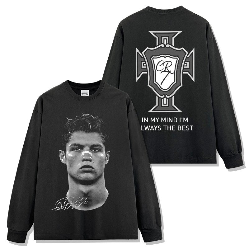 CRISTIANO RONALDO LONG SLEEVE · SCREAMER