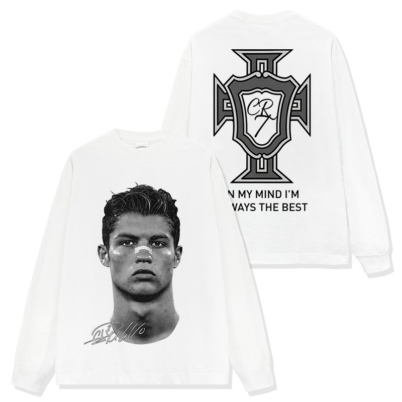CRISTIANO RONALDO LONG SLEEVE · SCREAMER
