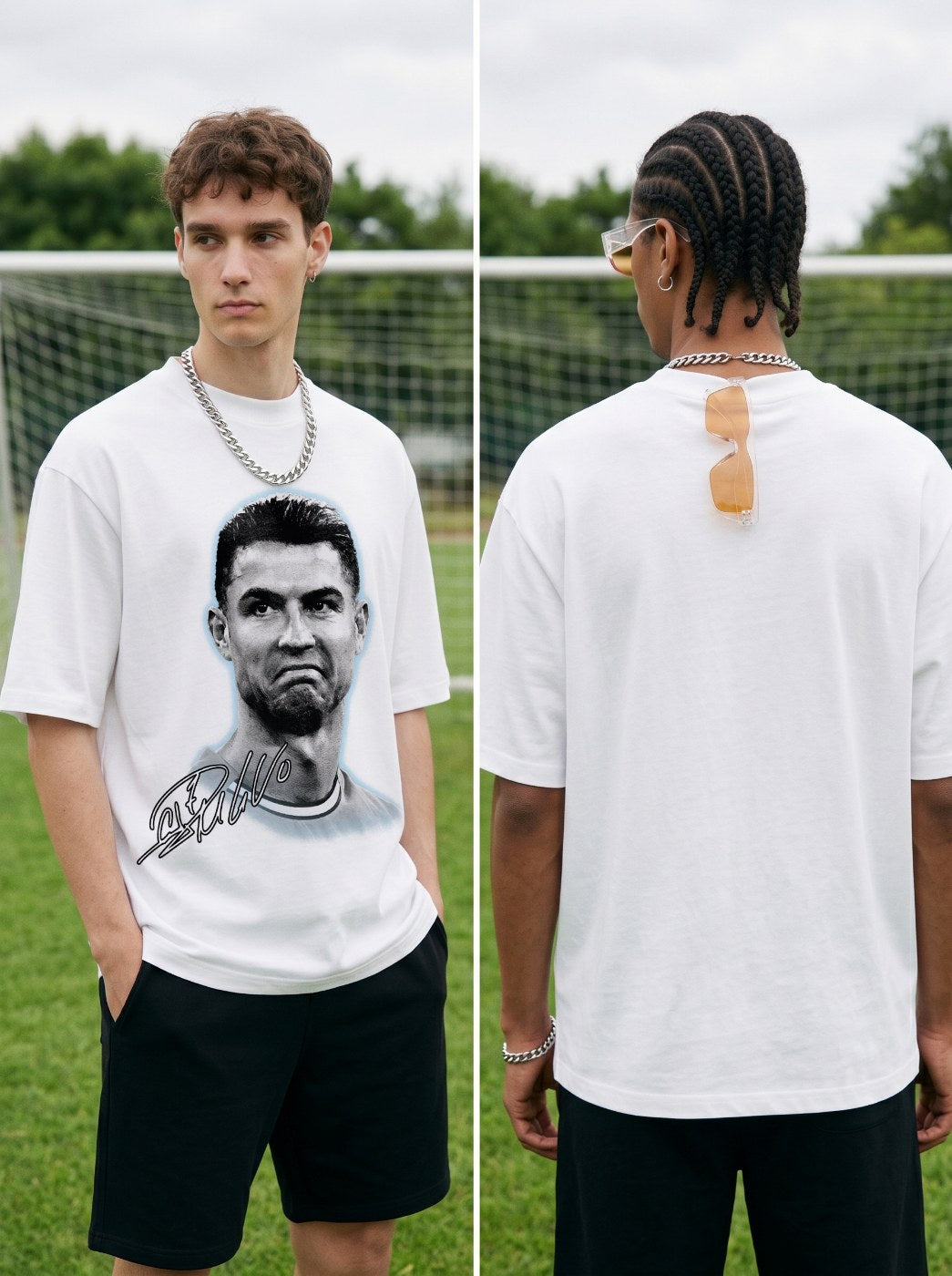 CRISTIANO RONALDO LONG SLEEVE · TOP BIN
