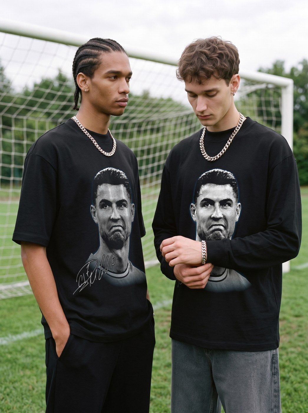 CRISTIANO RONALDO LONG SLEEVE · TOP BIN