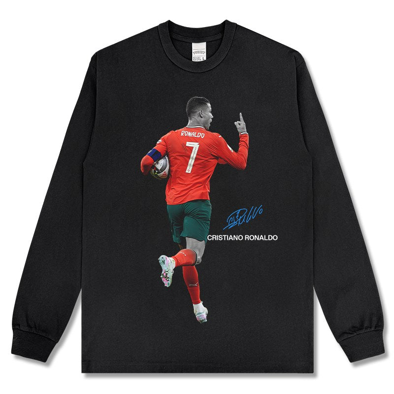 CRISTIANO RONALDO LONG SLEEVE · KICK OFF