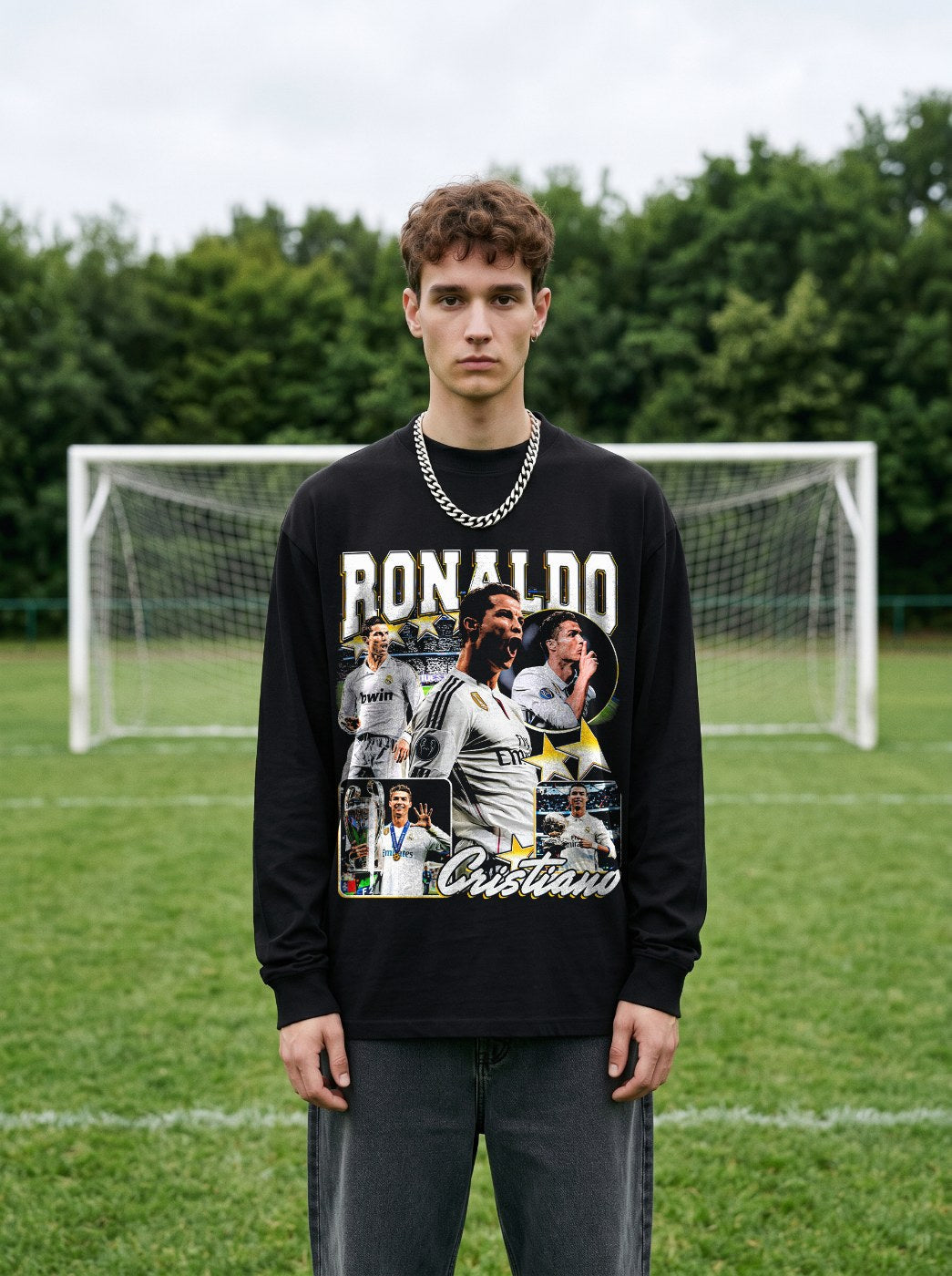 CRISTIANO RONALDO LONG SLEEVE · FLOODLIGHTS