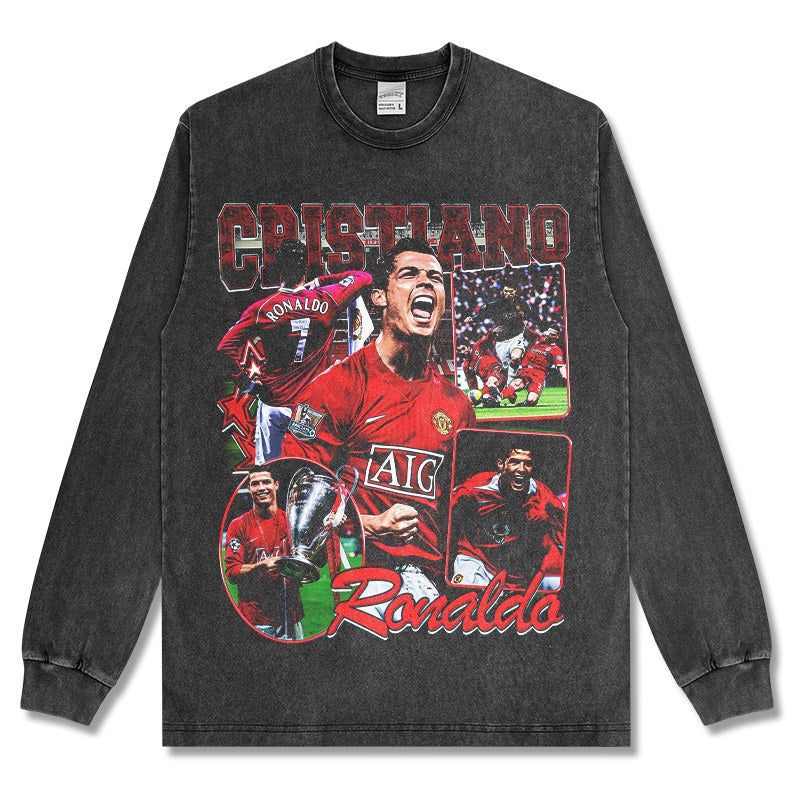 CRISTIANO RONALDO LONG SLEEVE · CURVA SUD