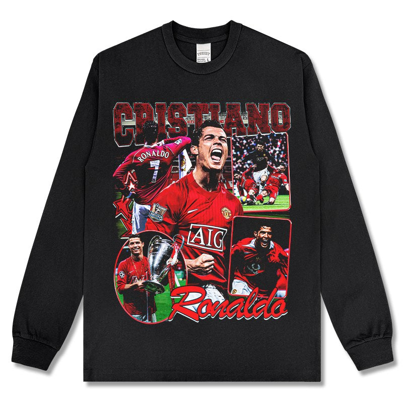 CRISTIANO RONALDO LONG SLEEVE · CURVA SUD