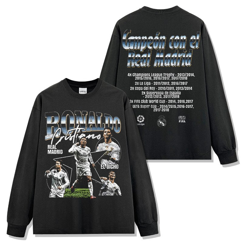 CRISTIANO RONALDO LONG SLEEVE · LAST MINUTE