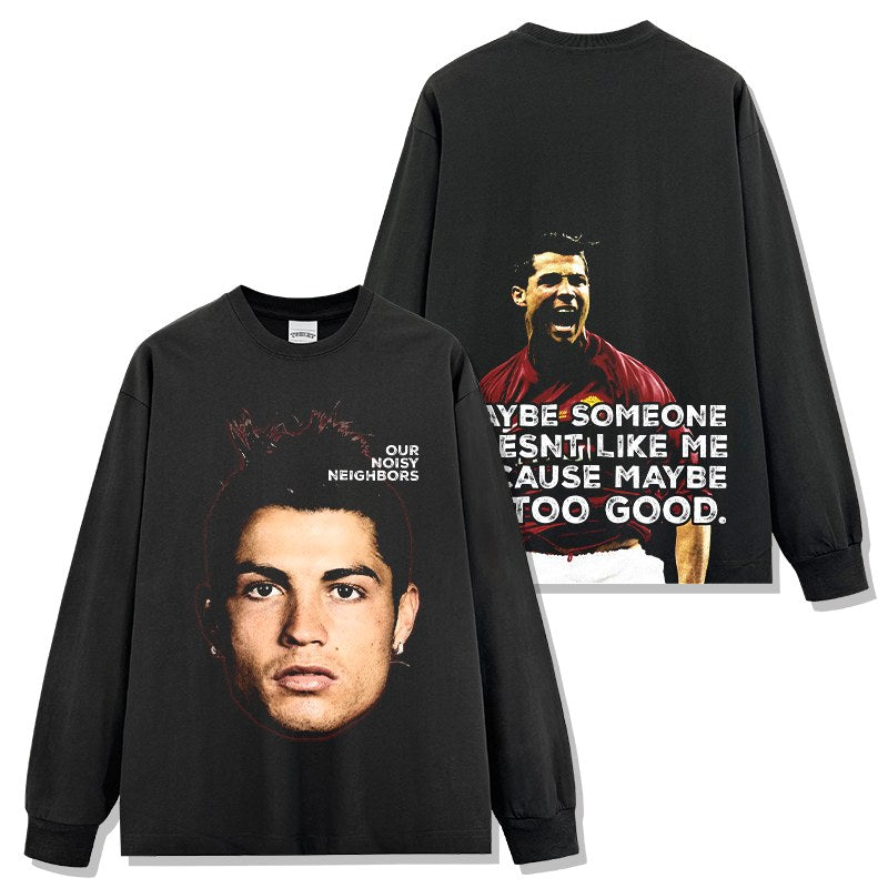 CRISTIANO RONALDO LONG SLEEVE · NIGHT GAME