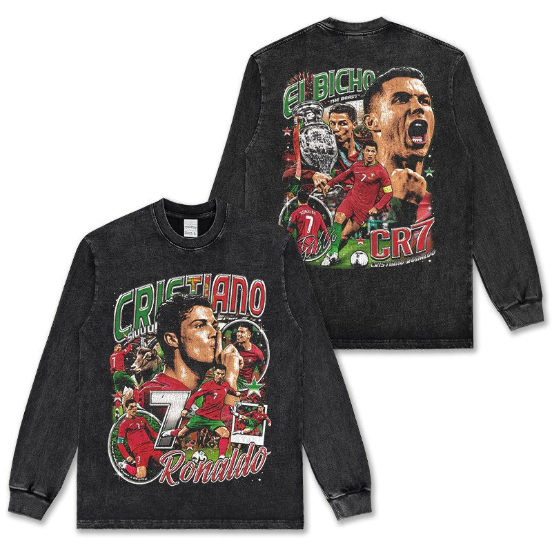 CRISTIANO RONALDO LONG SLEEVE · GOLDEN BOOT