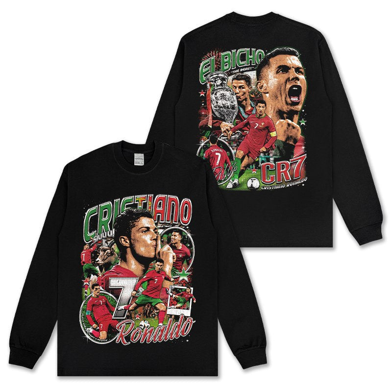 CRISTIANO RONALDO LONG SLEEVE · GOLDEN BOOT