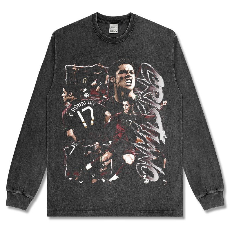 CRISTIANO RONALDO LONG SLEEVE · SKY JUMP