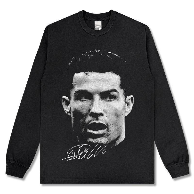 CRISTIANO RONALDO LONG SLEEVE · THE MACHINE