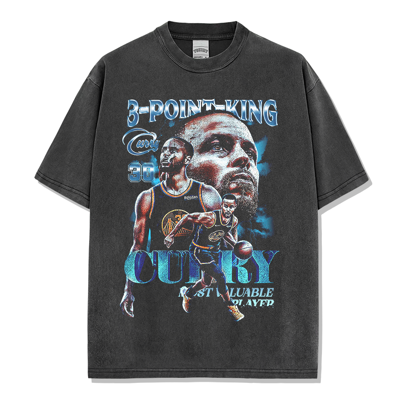 STEPHEN CURRY VINTAGE TEE · BUCKETS
