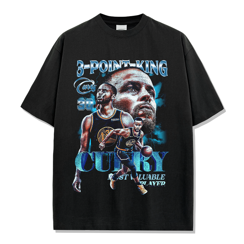 STEPHEN CURRY VINTAGE TEE · BUCKETS