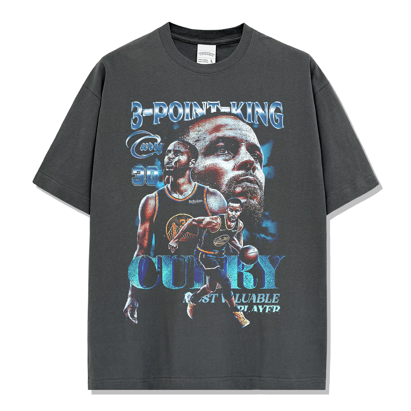 STEPHEN CURRY VINTAGE TEE · BUCKETS
