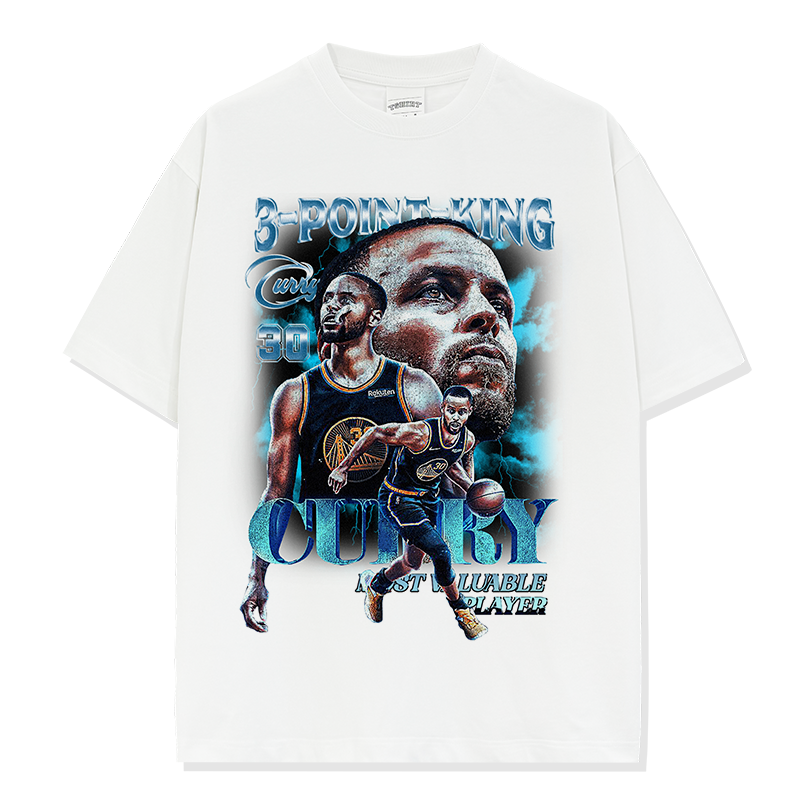 STEPHEN CURRY VINTAGE TEE · BUCKETS