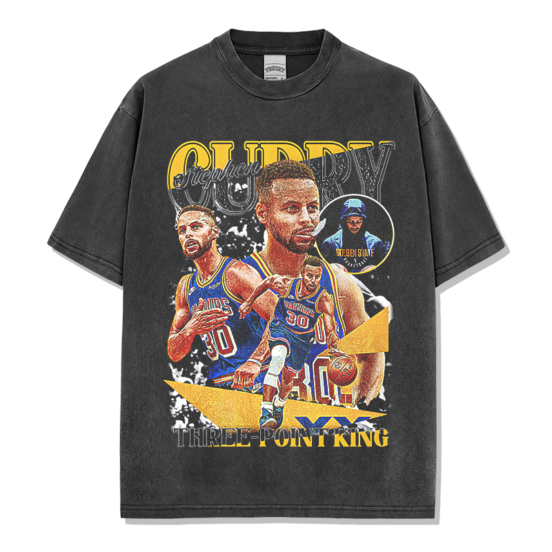 STEPHEN CURRY VINTAGE TEE · HEAT CHECK