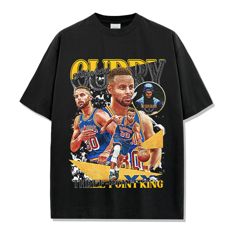 STEPHEN CURRY VINTAGE TEE · HEAT CHECK