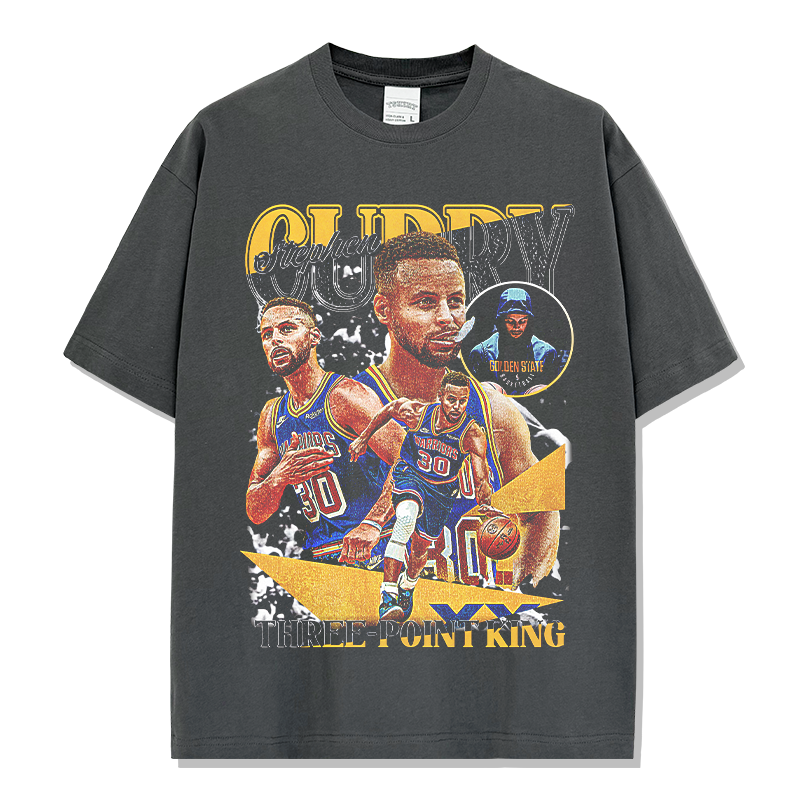 STEPHEN CURRY VINTAGE TEE · HEAT CHECK