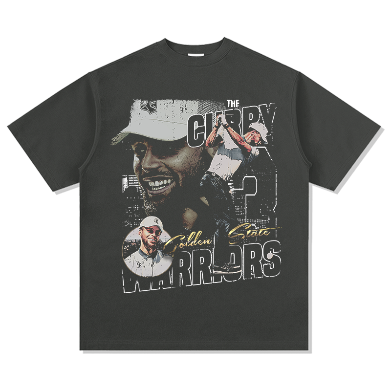 STEPHEN CURRY VINTAGE TEE · LOGO SHOT