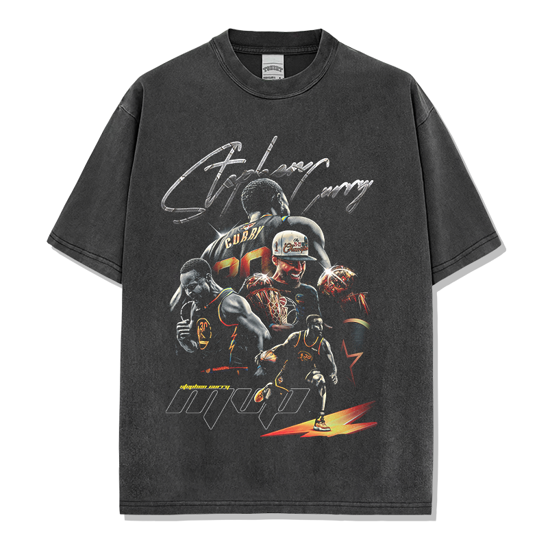 STEPHEN CURRY VINTAGE TEE · OVERTIME