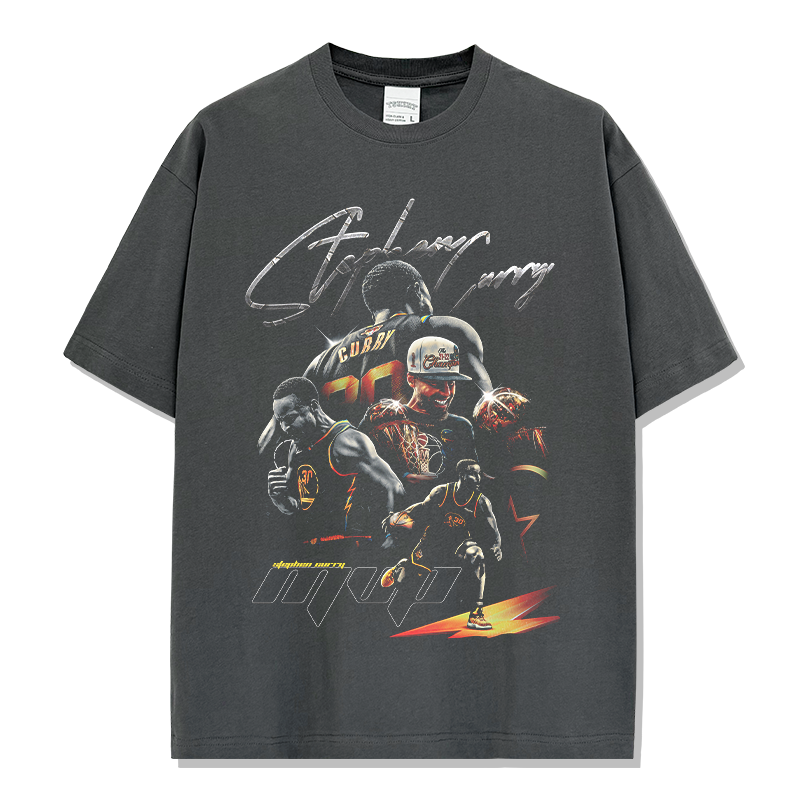 STEPHEN CURRY VINTAGE TEE · OVERTIME