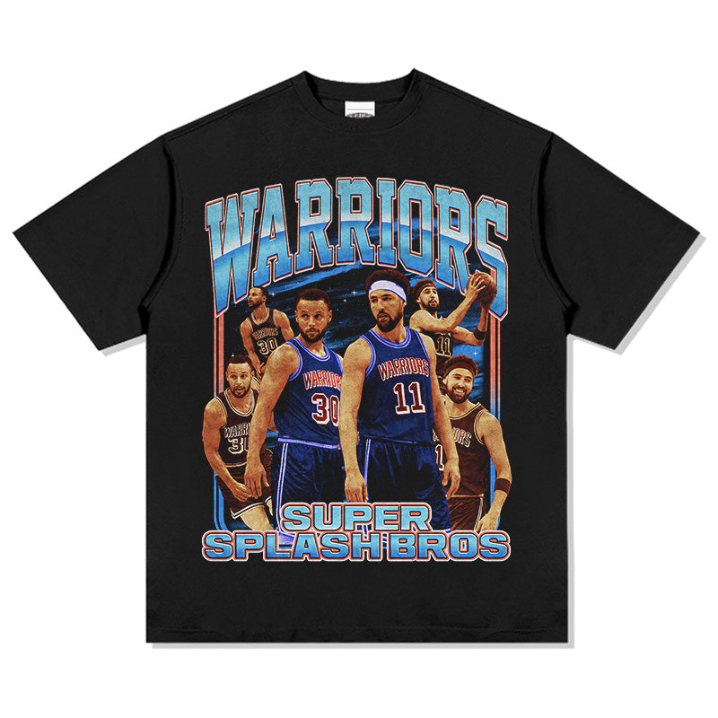 STEPHEN CURRY & KLAY THOMPSON VINTAGE TEE · STREETBALL