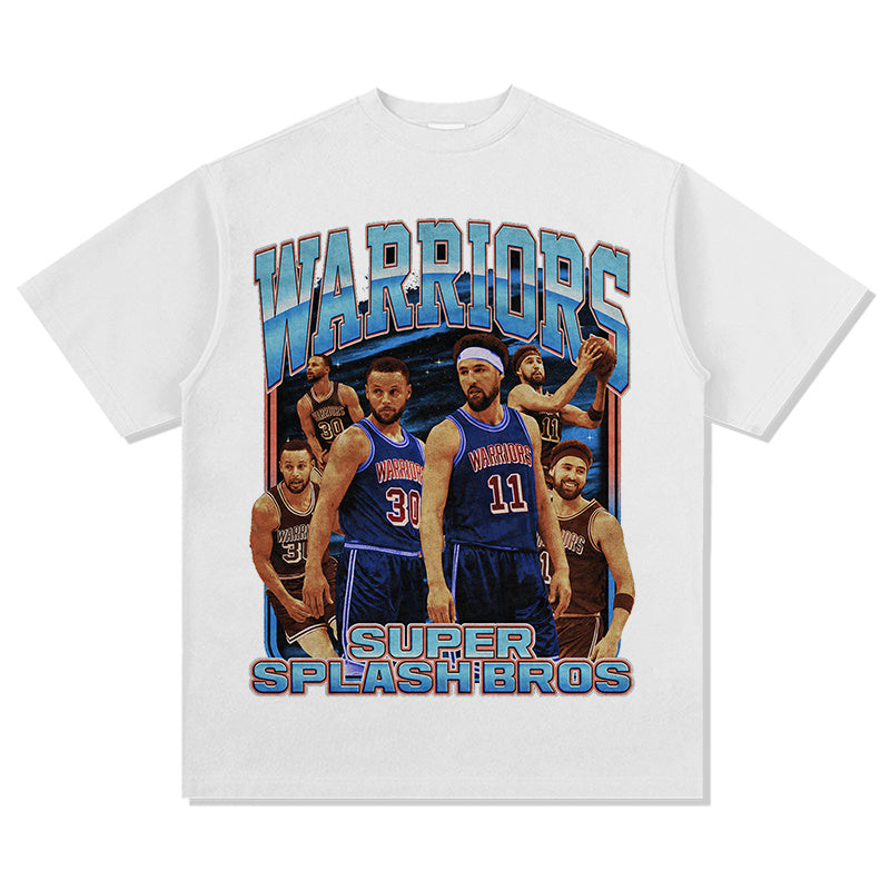STEPHEN CURRY & KLAY THOMPSON VINTAGE TEE · STREETBALL