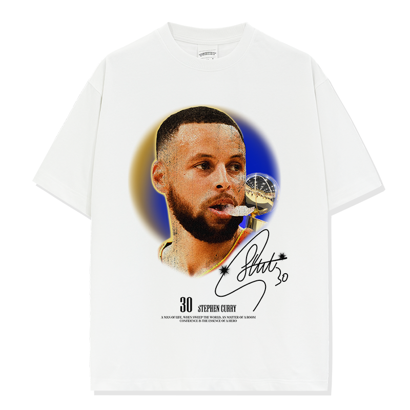 STEPHEN CURRY VINTAGE TEE · STEP BACK
